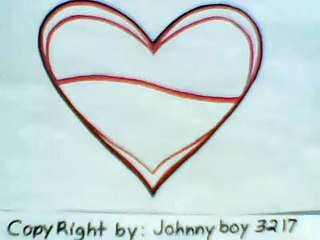 How to draw a cute heart for your sweet heart try it easy como dibujar un corazon