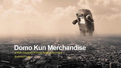 Discounted Domo Kun Merchandise - 30% Off or More ...
