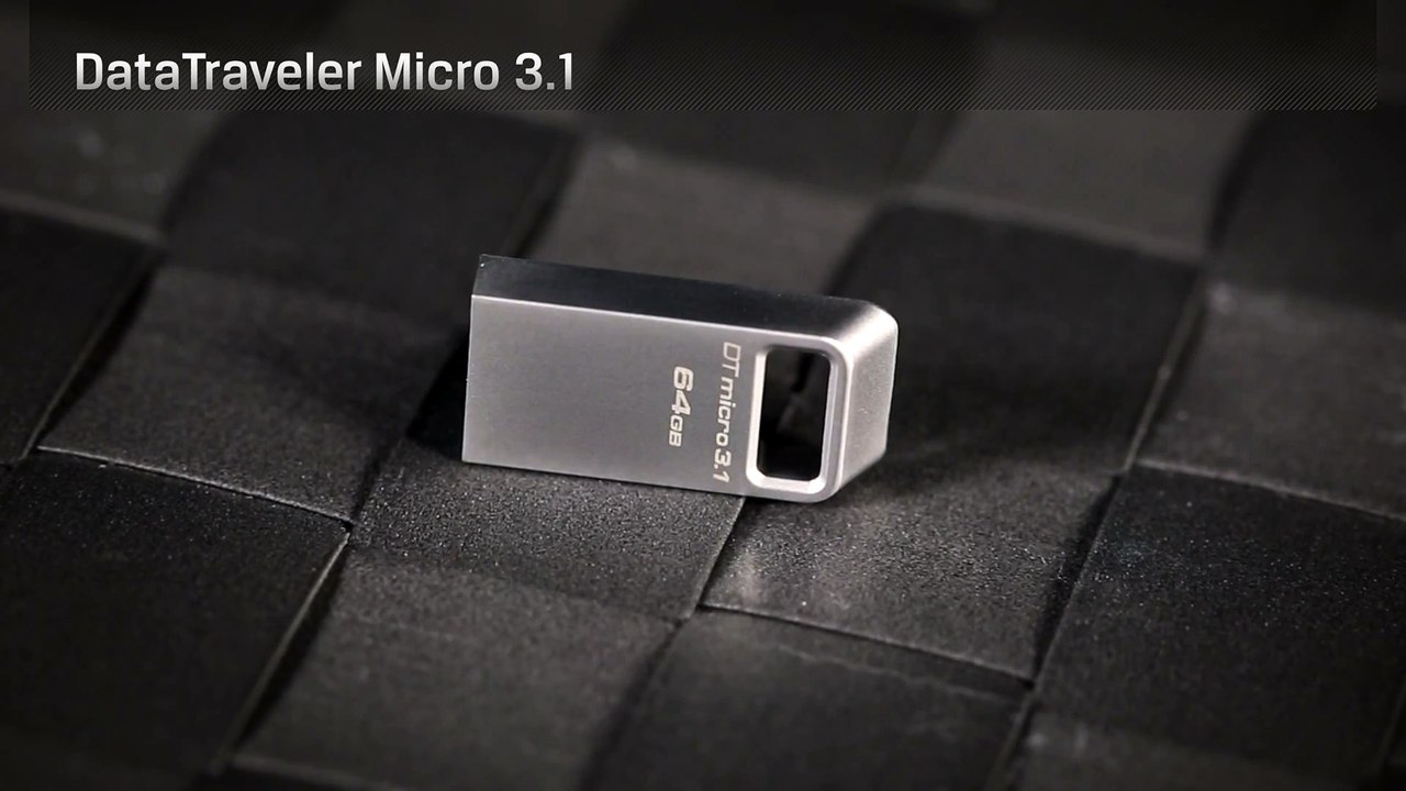 Çok küçük USB 3.1 sürücü  Kingston DataTraveler Micro 3.1