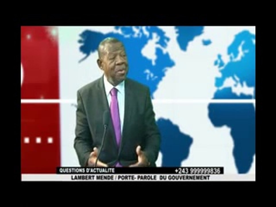 Lambert MENDE attaque à L'Opposition ; 20 Partis avec 2000 personnes sur une ville de 10 Millions, vous n'etes pas des Grands Partis