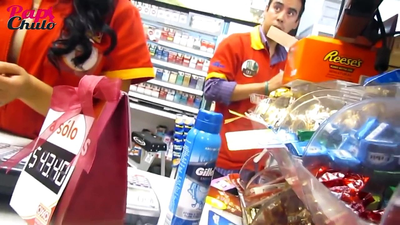 LIGANDO CHICA SEXI EN EL OXXO!