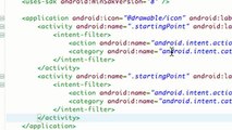 Android Application Development Tutorial - 13 - Introduction to the Android Manifest