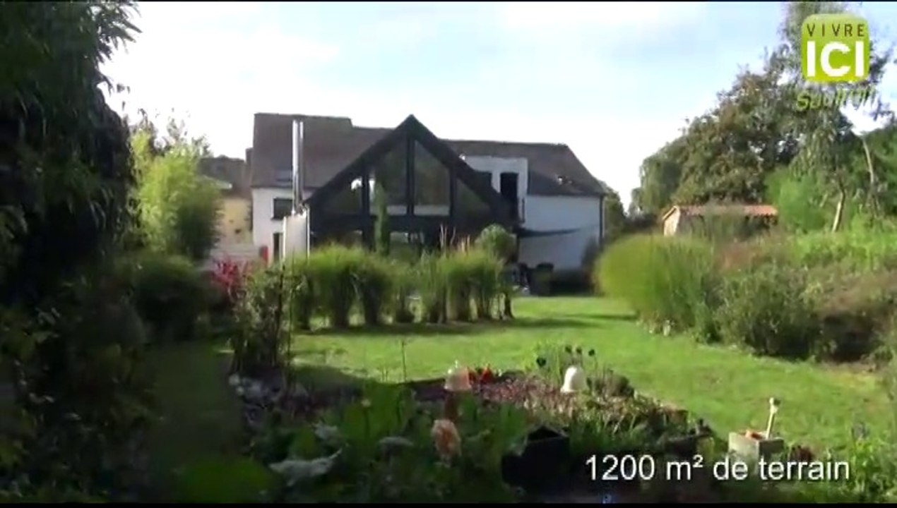 Treillières (44) - Vente belle contemporaine à 4mn du bourg. Terrain de 1200 m², belles prestations