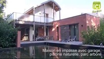 Treillières (44) - Vente maison passive, piscine naturelle, parc arboré. Belles prestations.