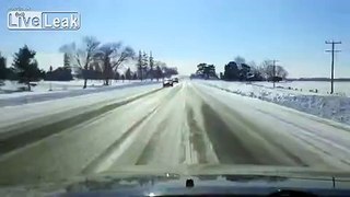 Snow Blowing Over Cars