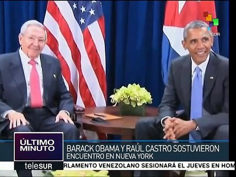 EE.UU.: Raúl Castro y Barack Obama se reúnen en Nueva York