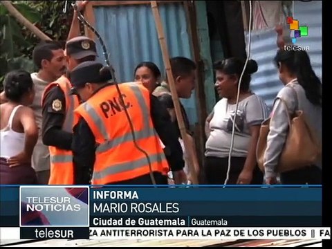 Guatemala: población con menos recursos, los más afectados por lluvias