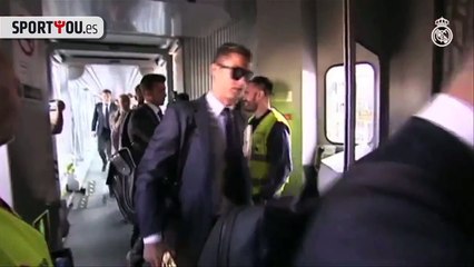El Real Madrid ya está en Suecia