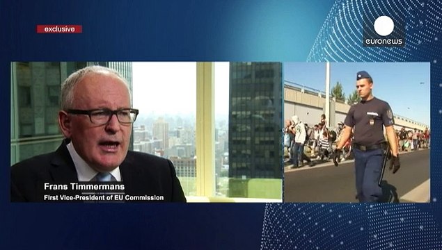 Про міграційну кризу із першим заступник голови Єврокомісії. Дивіться Глобальну розмову на euronews