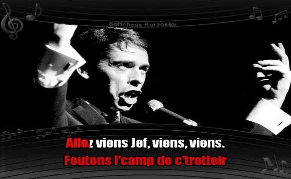 Karaoké Jacques Brel - Jef