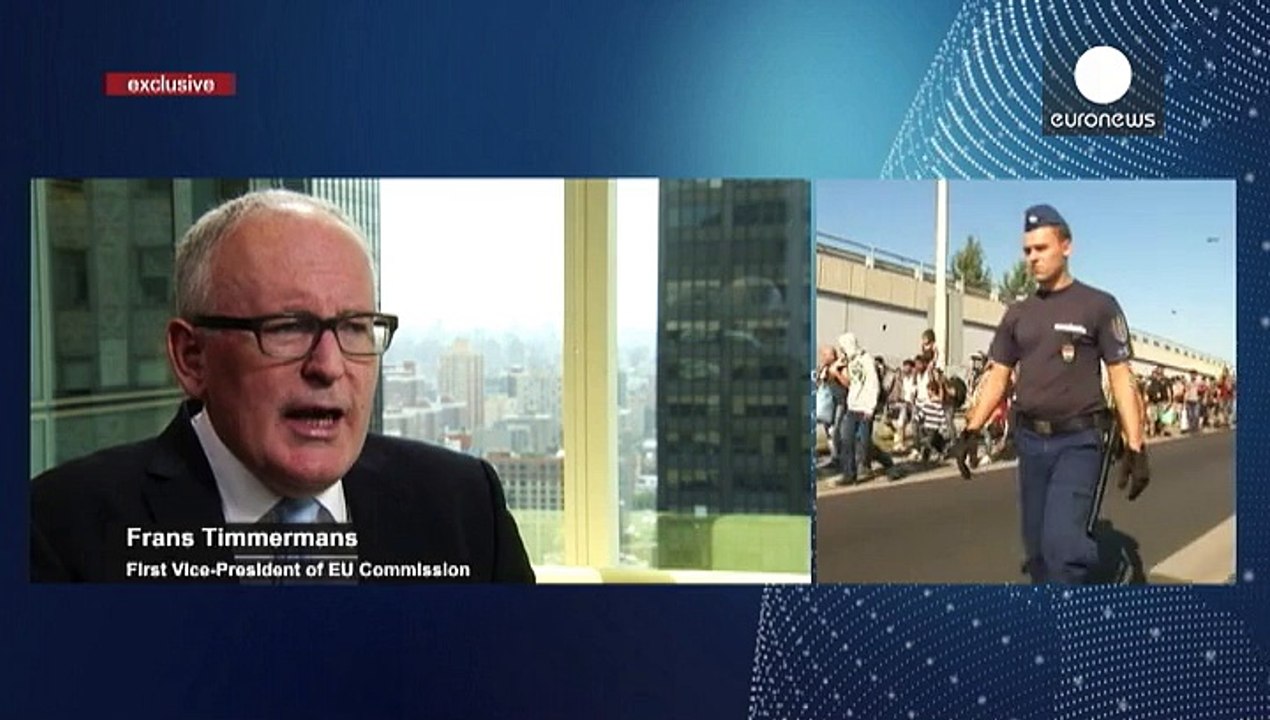 "Como padre, yo hubiera hecho lo mismo que hacen los refugiados"