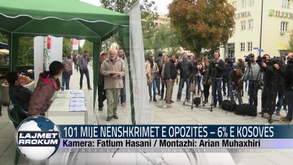 101 MIJË NËNSHKRIMET E OPOZITËS – 6 E KOSOVËS