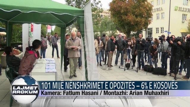 101 MIJË NËNSHKRIMET E OPOZITËS – 6 E KOSOVËS
