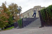 Street Skating in Russia | Antiz and Absurd rock Moscow - Part 1