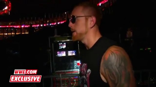 Heath Slater prepares for Cena's U.S. Open Challenge_ Raw Fallout, Sept. 28, 2015 WWE Wrestling On Fantastic Videos