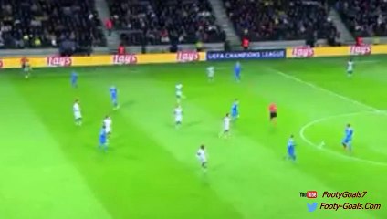 Nemanja Nikolic Goal - BATE Borisov vs AS Roma 2-0 (UCL 2015)