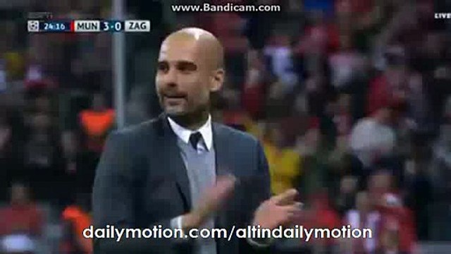 Mario Gotze Great Goal - Bayern 3-0 Dinamo Zagreb - Champions League - 29.09.2015