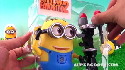 Mi Villano Favorito 2 Pelicula Despiciable Me 2 Movie Yellow Minion Missile Shooter Toy!