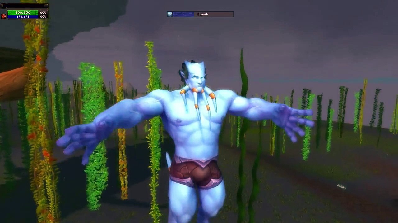 Drowning in games - World of Warcraft (Draenei)