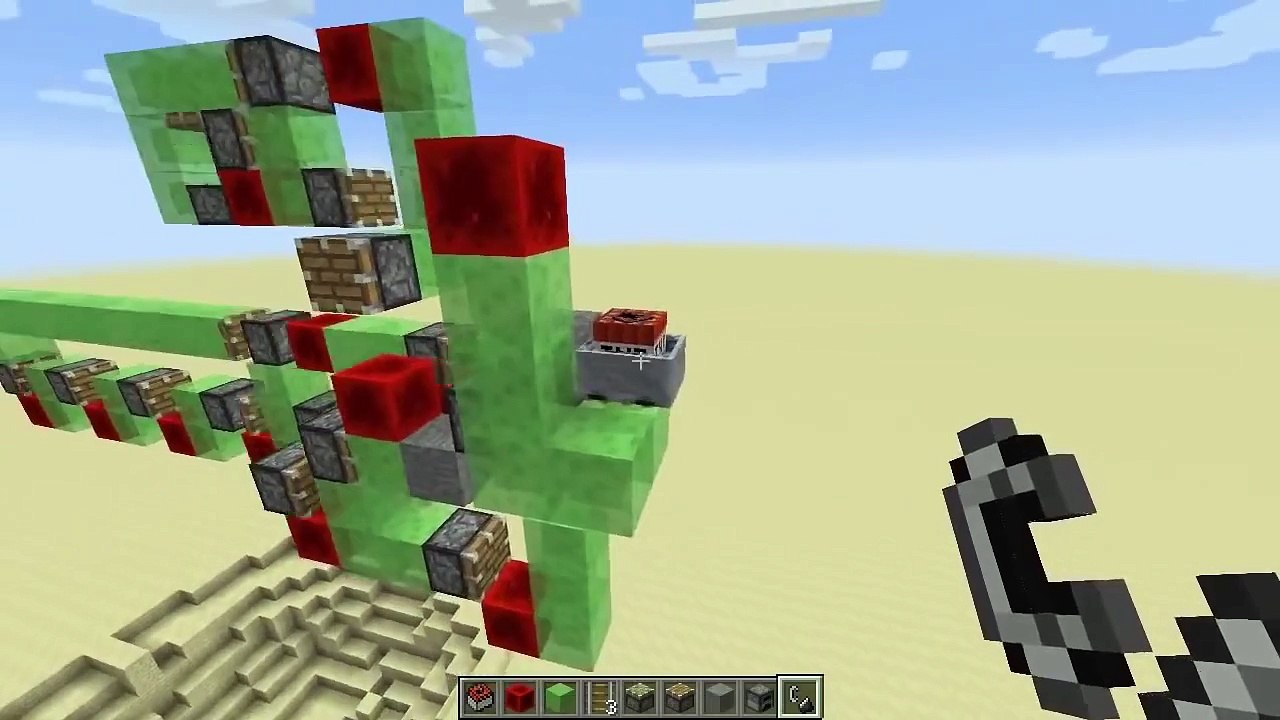 MINECRAFT : NUKE BOMB | Nuke Bomber Slime Machine -  Best Minecraft Concept 2014