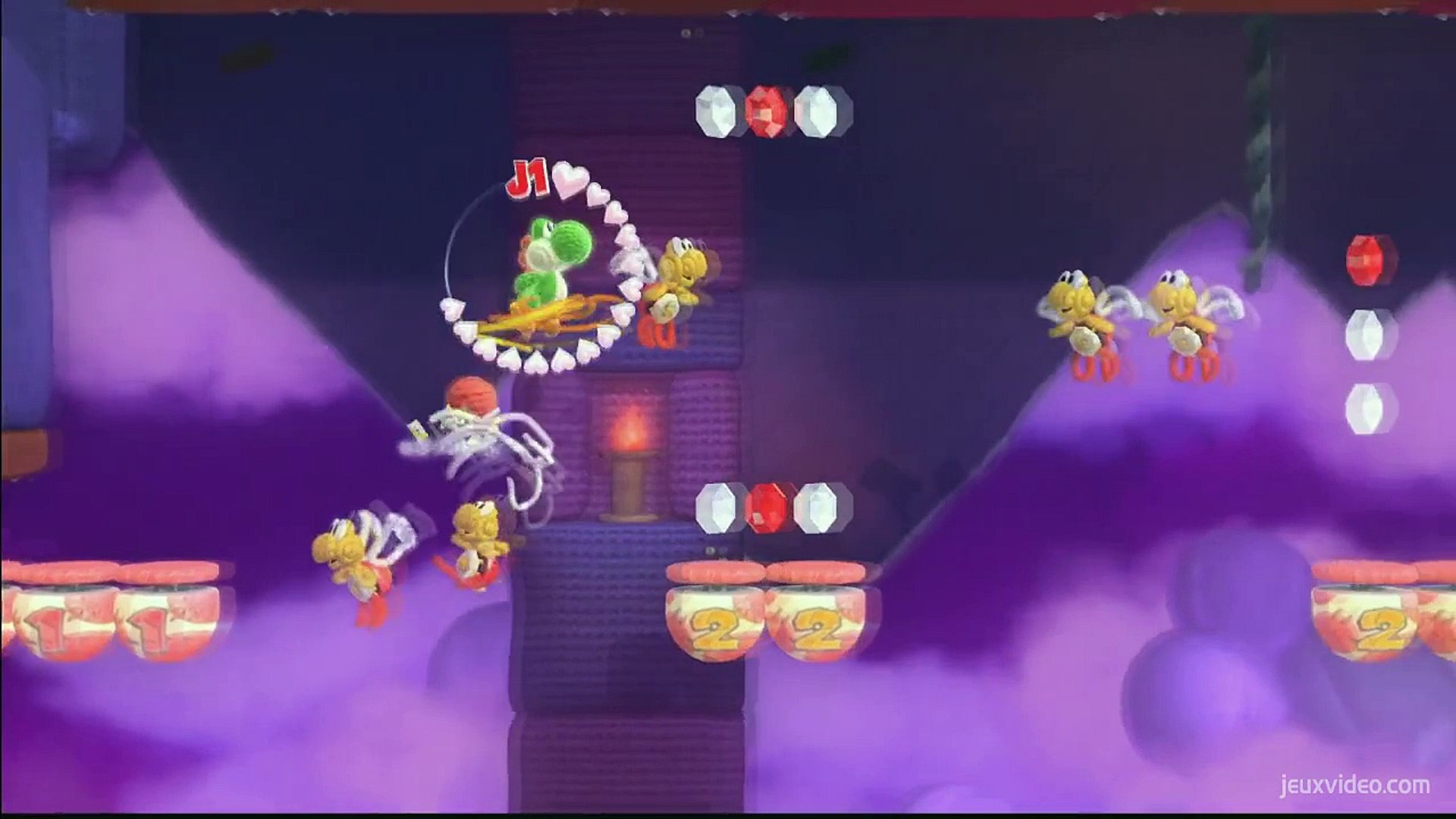 Jeux Video Yoshi Woolly World Jeux Video Yoshi Woolly World