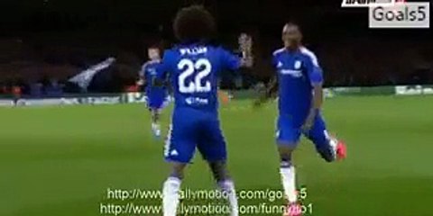 45' Willian Fantastic GOAL - Porto 1-1 Chelsea - UCL
