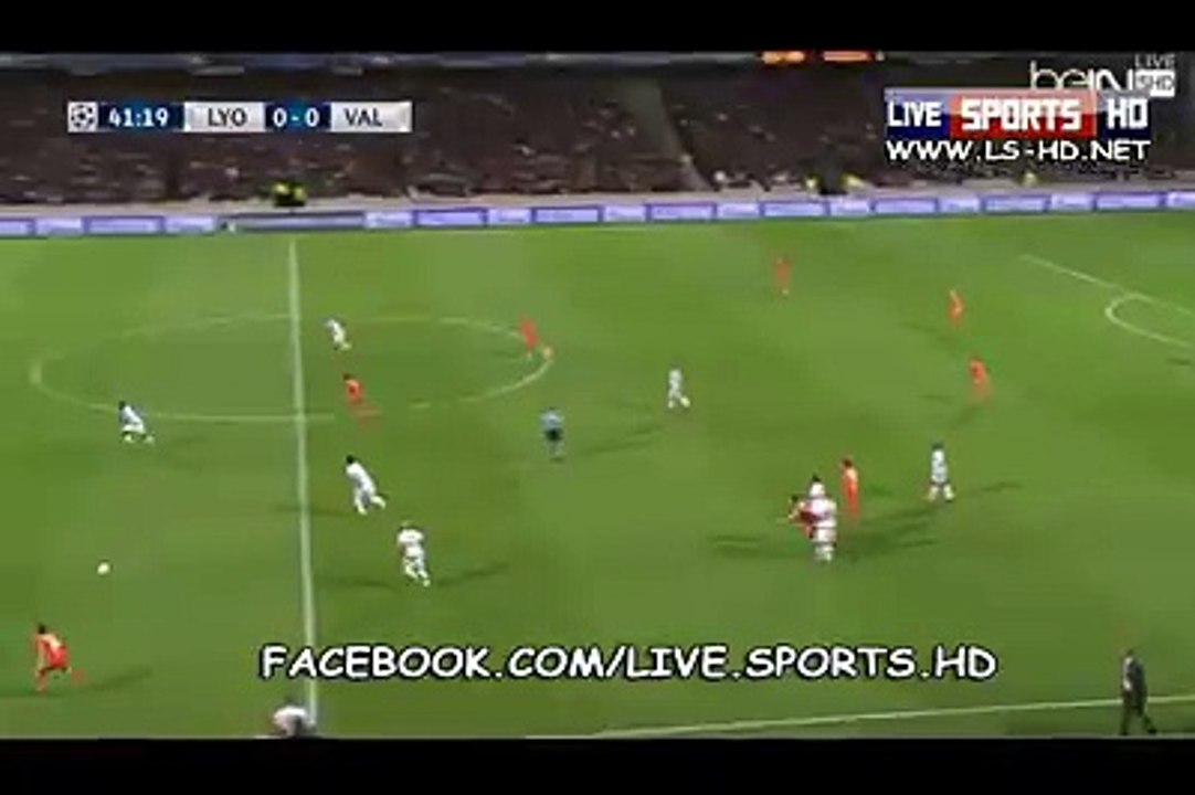 Lyon 0-1 Valencia # Super Feghouli