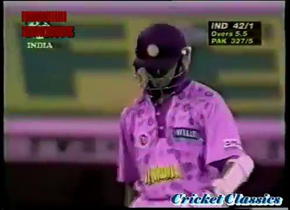 Rahul Dravid 107 vs Pakistan 1997 Independence Cup _ _RARE GOLD_