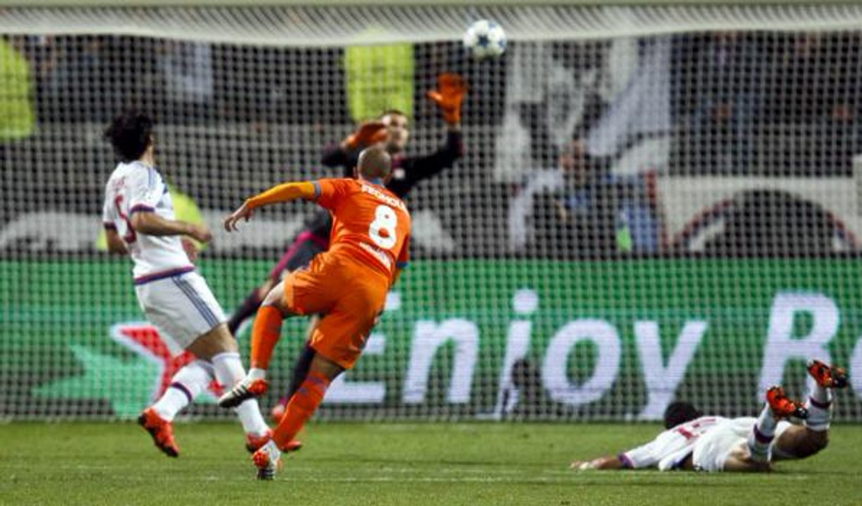 Valence : Le but de Feghouli face à l'Olympique Lyonnais
