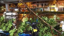 El tifón Dujuan causa dos muertos y 324 heridos y devasta Taiwán