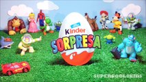 EPIC!!! Kinder Surprise 3D Glasses! Toy Story Buzz Lightyear Monsters Inc. Mario Bros Mick