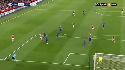 Alexis Sanchez Goal 2-2 Arsenal vs Olympiakos