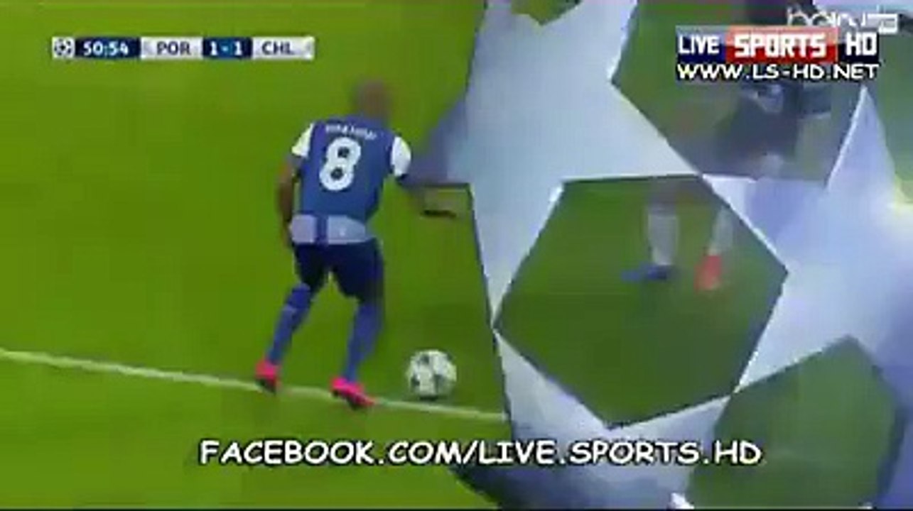 Porto 2-1 Chelsea # Maicon [Brahimi Skills ]
