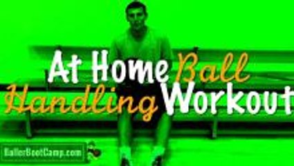 Stationary Basketball Ball Handling Workout At Home