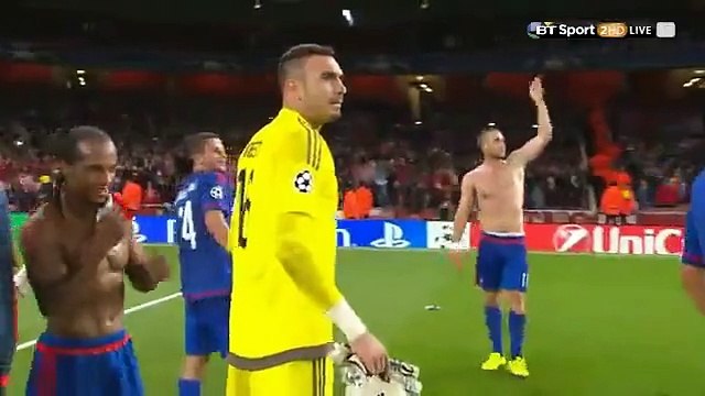 ΟΛΕ, ΟΛΕ μετά τη νίκη του Ολυμπιακού στο Έμιρεϊτς