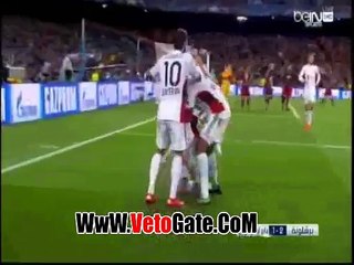 اهداف برشلونه - باير ليفركوزن