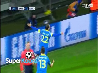 اهداف مباراة ( باتي بوريسوف 3-2 روما  )  دوري أبطال أوروبا 2015/2016