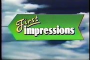 FIRST IMPRESSIONS opening credits 80s sitcom