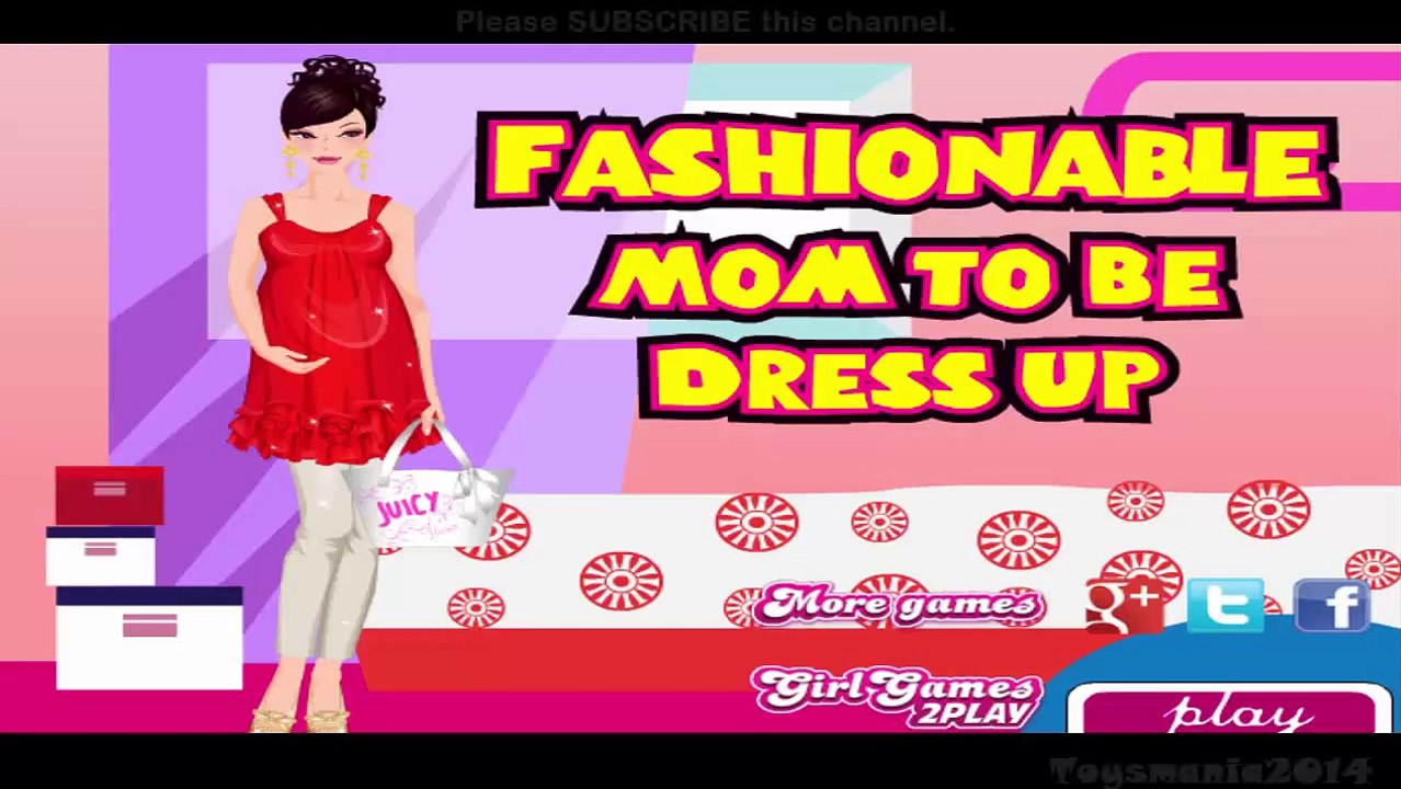 285 ► Fashionable pregnant Mom To Be Dress Up game for girls