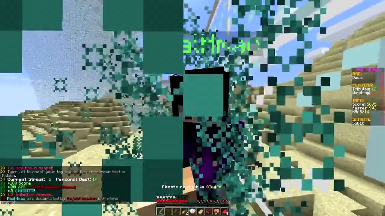Minecraft: Hunger Games w/Bajan Canadian! Game 689 - DIAMOND SWORD