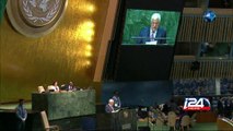 عباس يخاطب الأمم المتحدة حاملا 