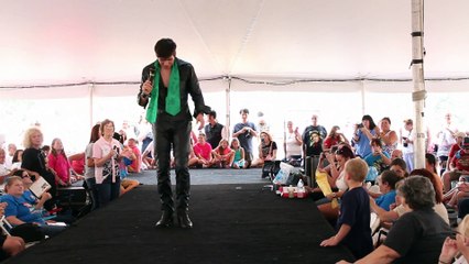 Taylor Rodriguez sings 'Baby What Do You Want Me To Do' Elvis Week 2015