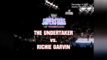 1991-12-04 WWF Superstars Of Wrestling - The Undertaker VS Richie Garvin