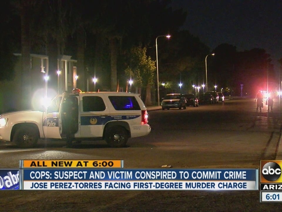 PD: Suspect and victim conspired to commit crime