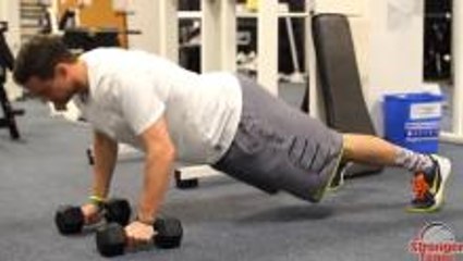 Strength Exercise for Basketball: Push-Up Row