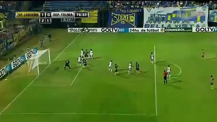 Luis Miño Goal - Sportivo Luqueño vs Dep Tolima 1-0
