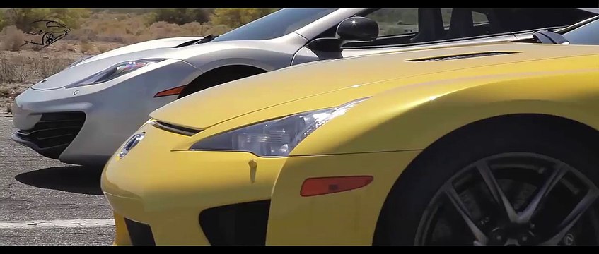 Drag Race | Lexus LFA vs Mclaren MP4 - 12C