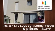 A vendre - Maison/villa - STE LUCE SUR LOIRE (44980) - 5 pièces - 81m²