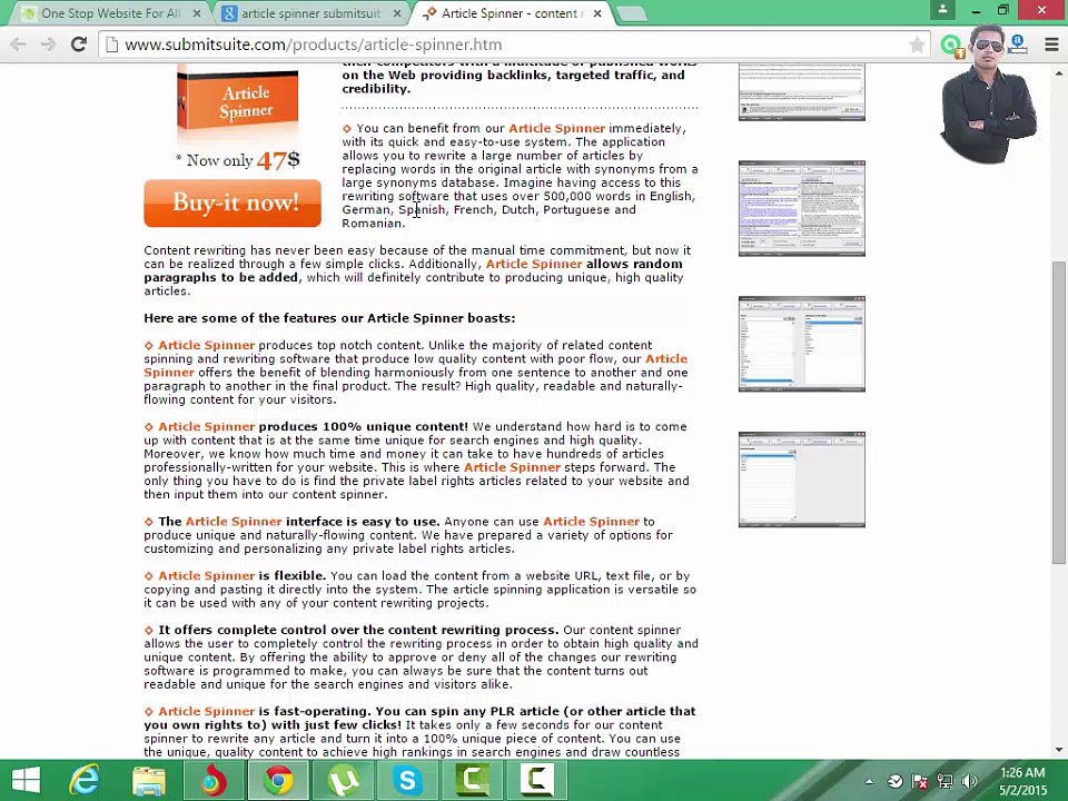 How To Download and Install Free Article Spinner with Crack Urdu Hindi