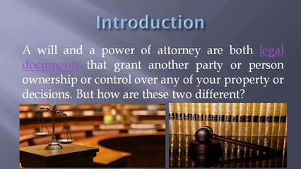 Will vs. Power of Attorney: Key Differences You Need to Know 📝